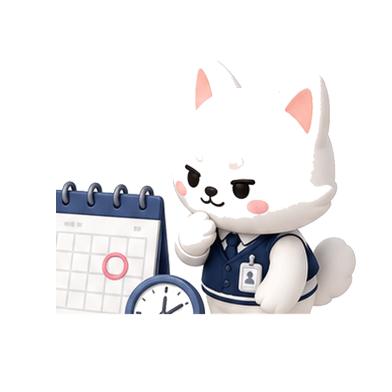 Kaddy checking a preorder deadline calendar