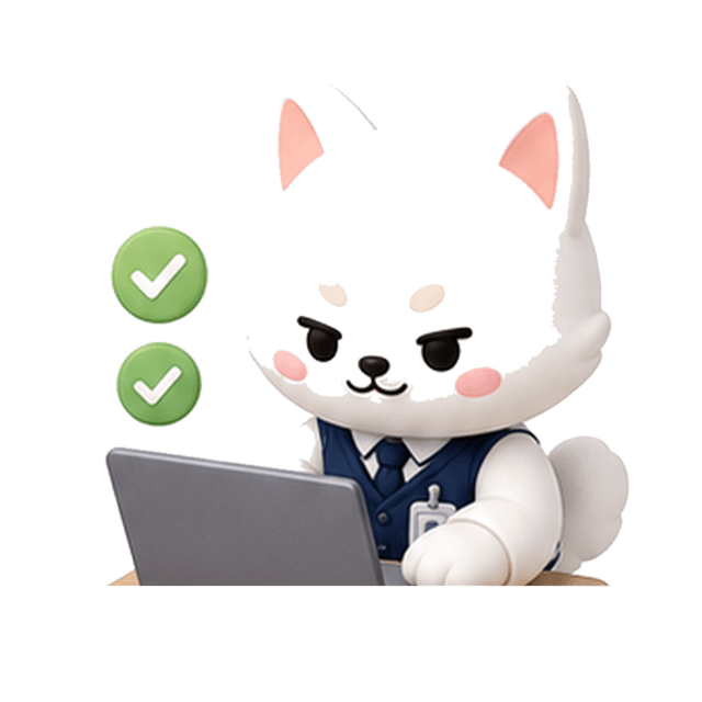 Kaddy reviewing a request checklist on a laptop